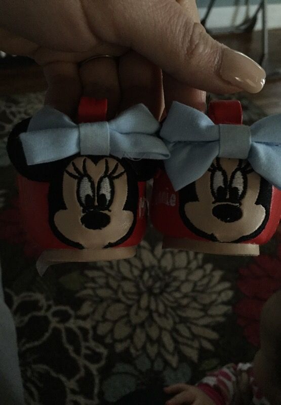 Authentic Disney Store Minnie Baby Girl Shoes