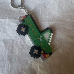 Perler Bead Keychain