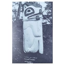 Large Wall art, Vintage Photo of Ketchikan Totem Pole on Grace 
