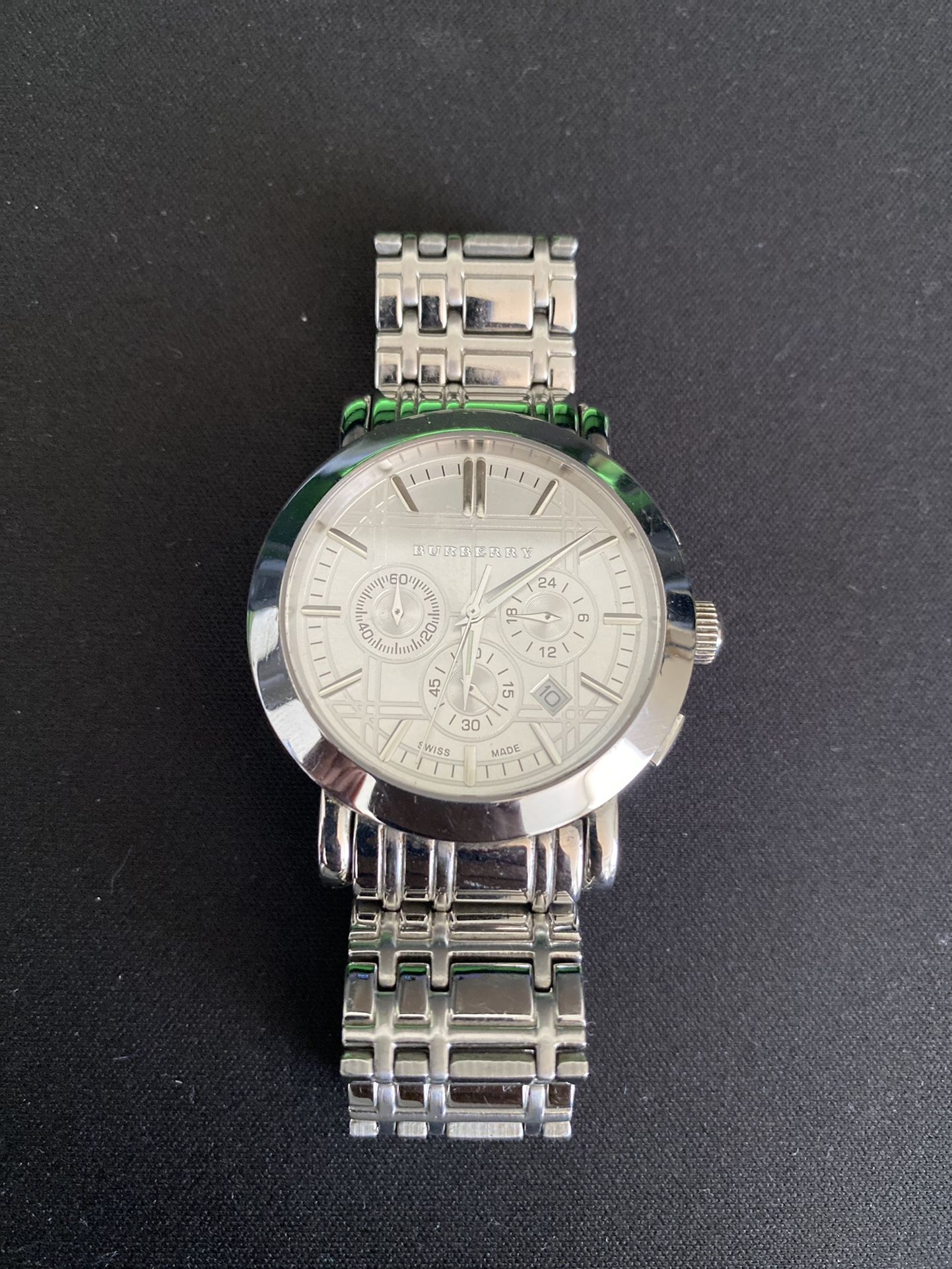Burberry Mens Swiss Made Watch