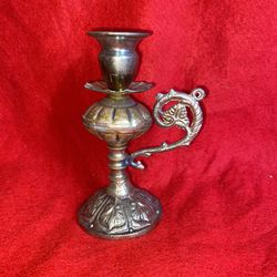4.75 Inch Greek Single Candle Holder Imported From Greece