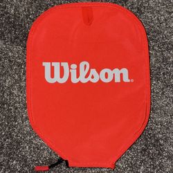 Wilson Pickleball Paddle Cover Brand New Without Tags Equipment Gear Zip Up Case
