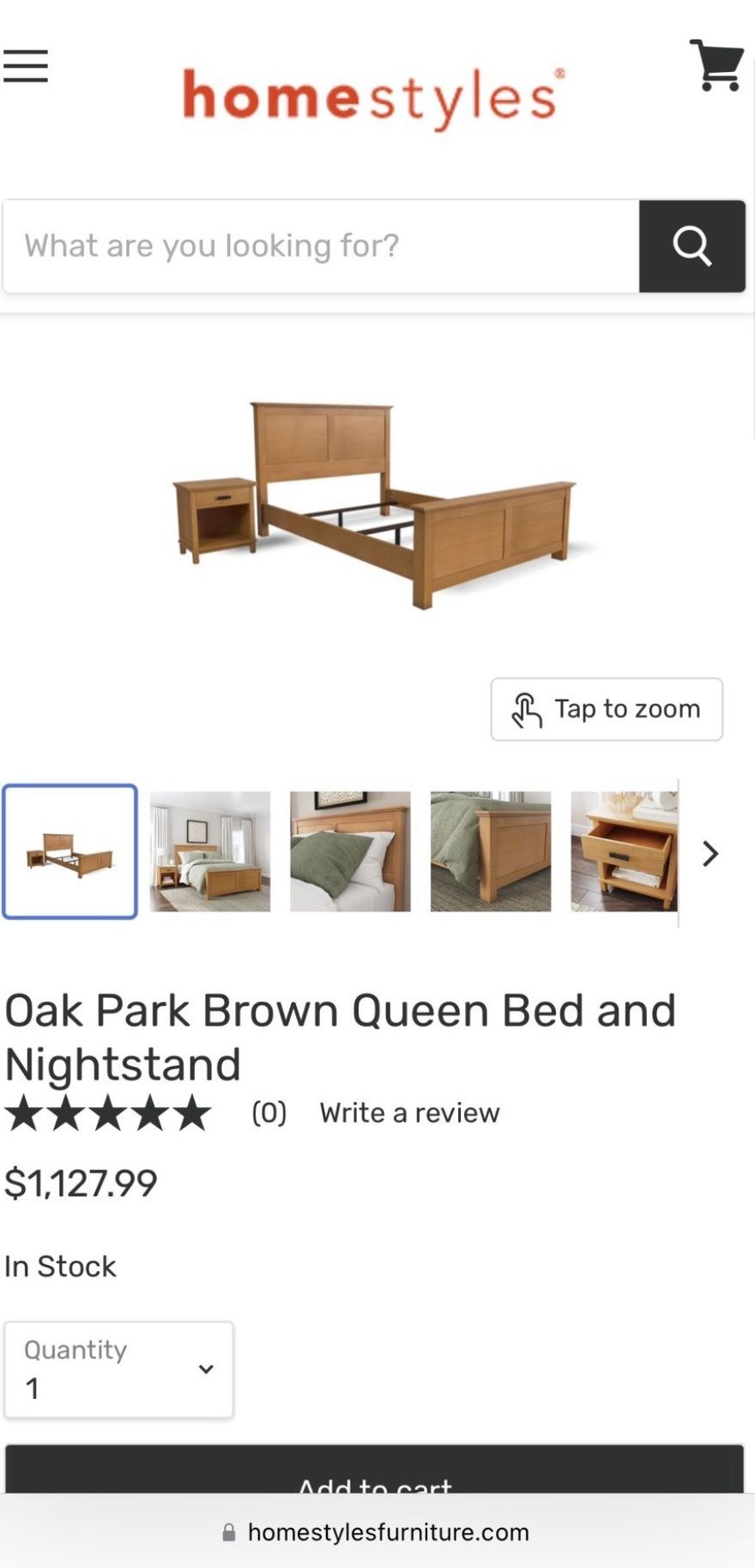 Queen Bed Frame and Nightstand $200 OBO