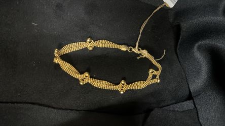 18k 6.4g Beadwork Bracelet