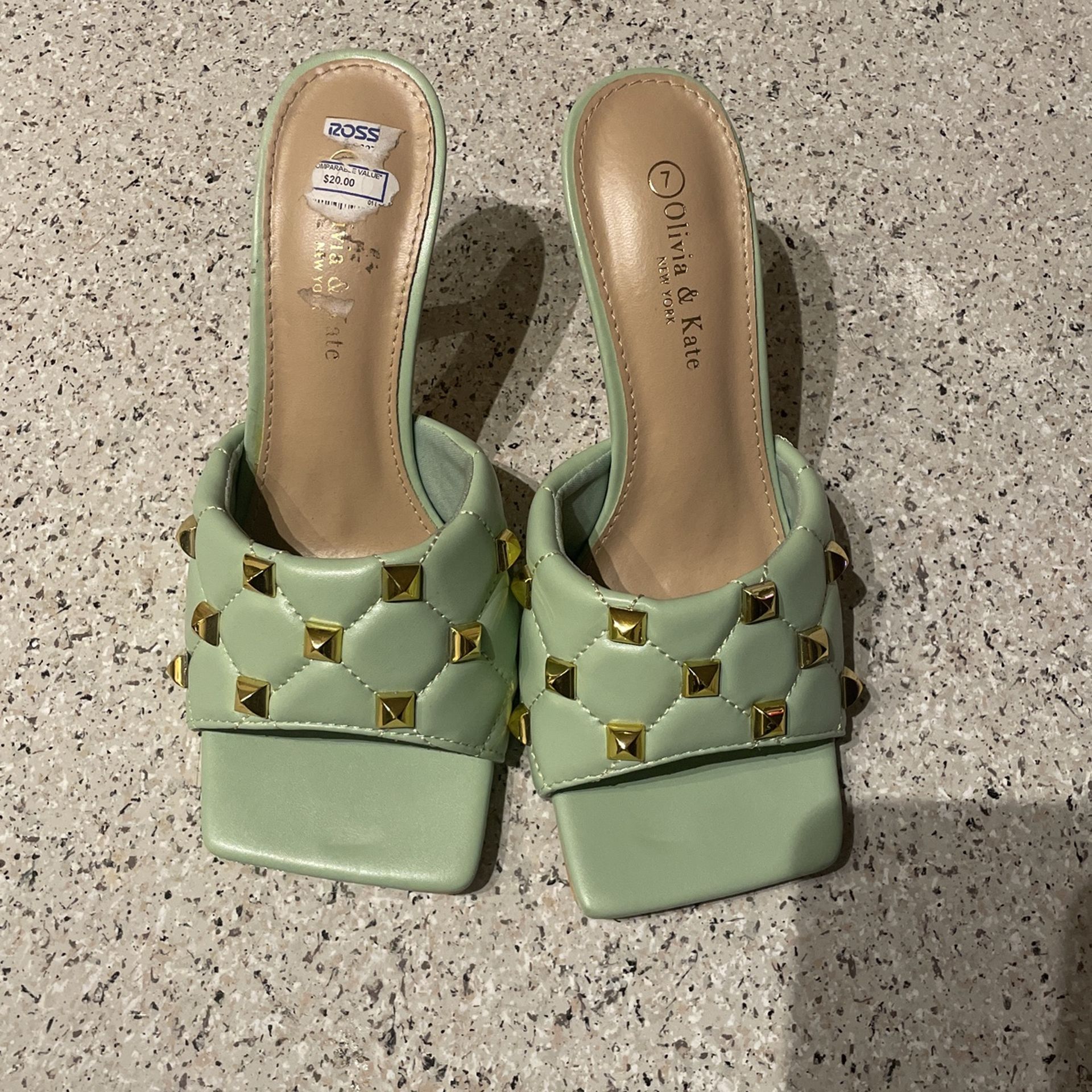 Cute Mini Studded Heels