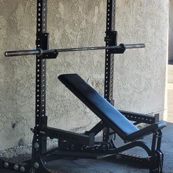 Squat Rack, Gym Equipment 
