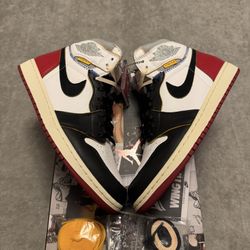 Air Jordan 1 Black Toe Union 