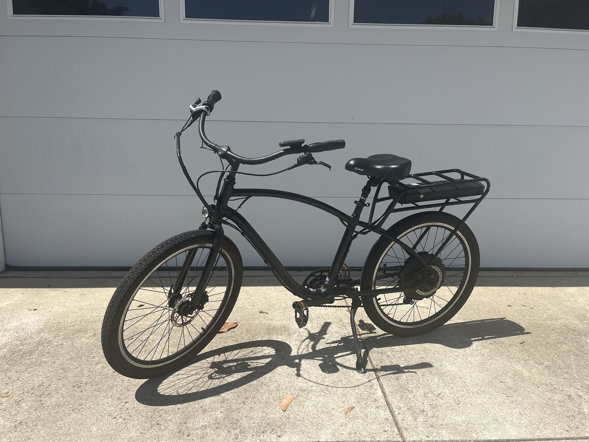 HB Cycles Electric Bike Black Standard Size With Charger