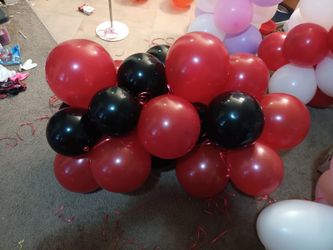 Small About 3 To 4 Feet Ballon Colum For Valintines Day 20$ Each P
