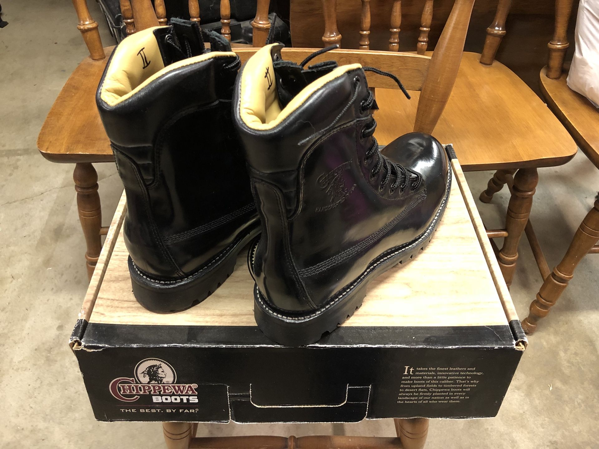 New Chippewa firefighter station boots size 11D for Sale in Oak Glen CA OfferUp