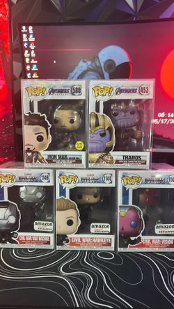 Civil War Marvel Funko pops