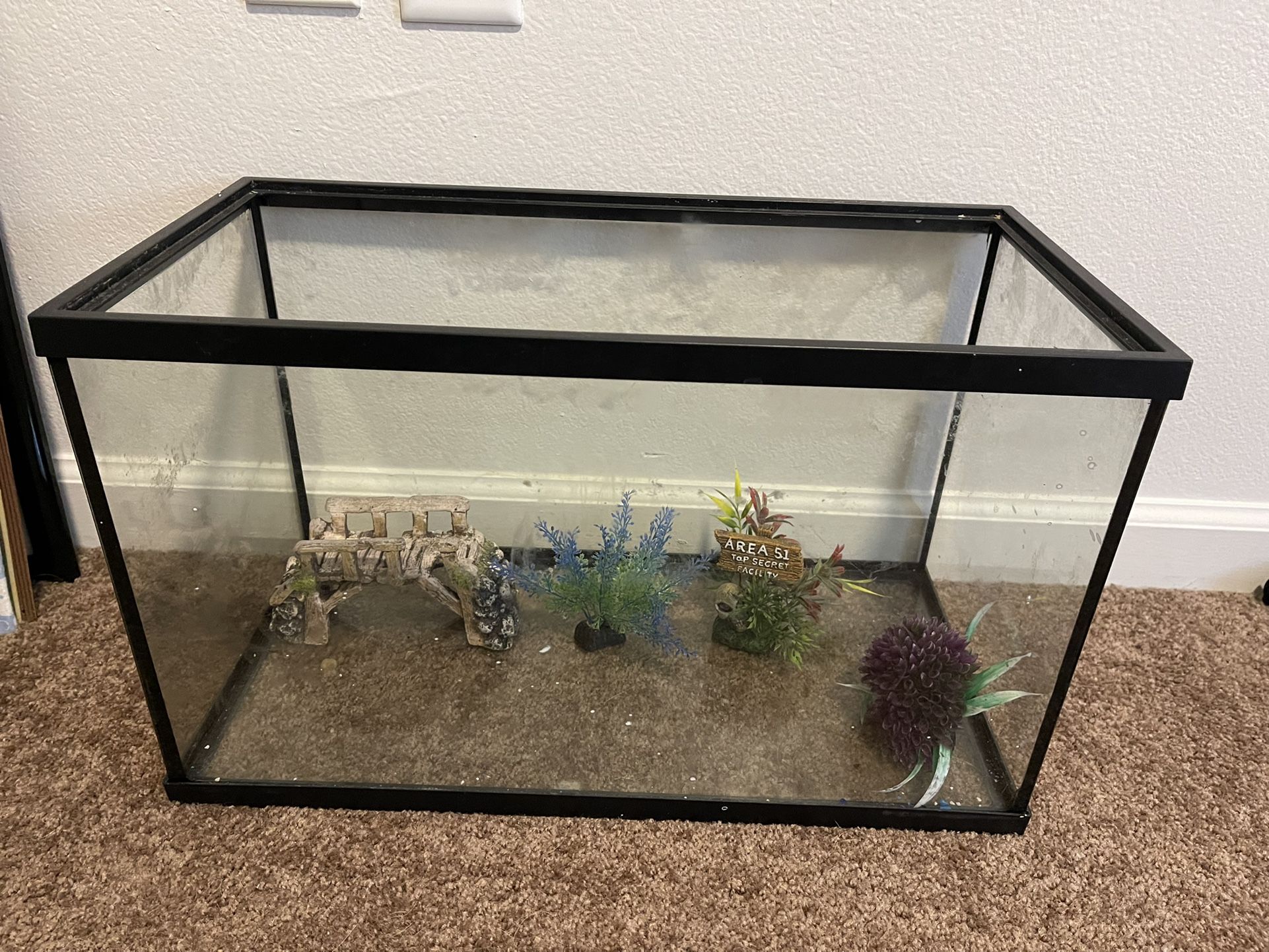 10 Gallon Glass Tank