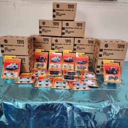 Matchbox Retro Cars - 1 Box Of 10 Cars