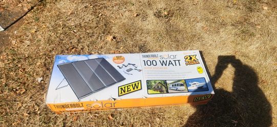 New in box RV Solar kit