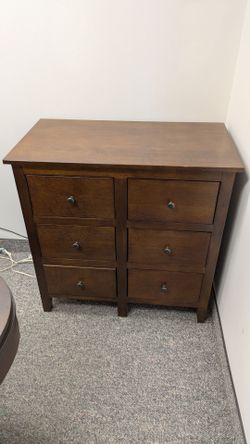 Solid wood dresser, filing / storage