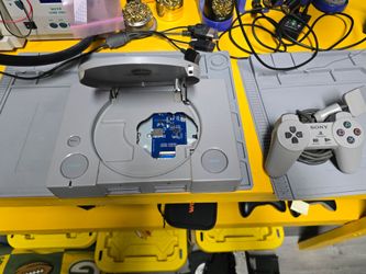 Playstation 1 with picostation
