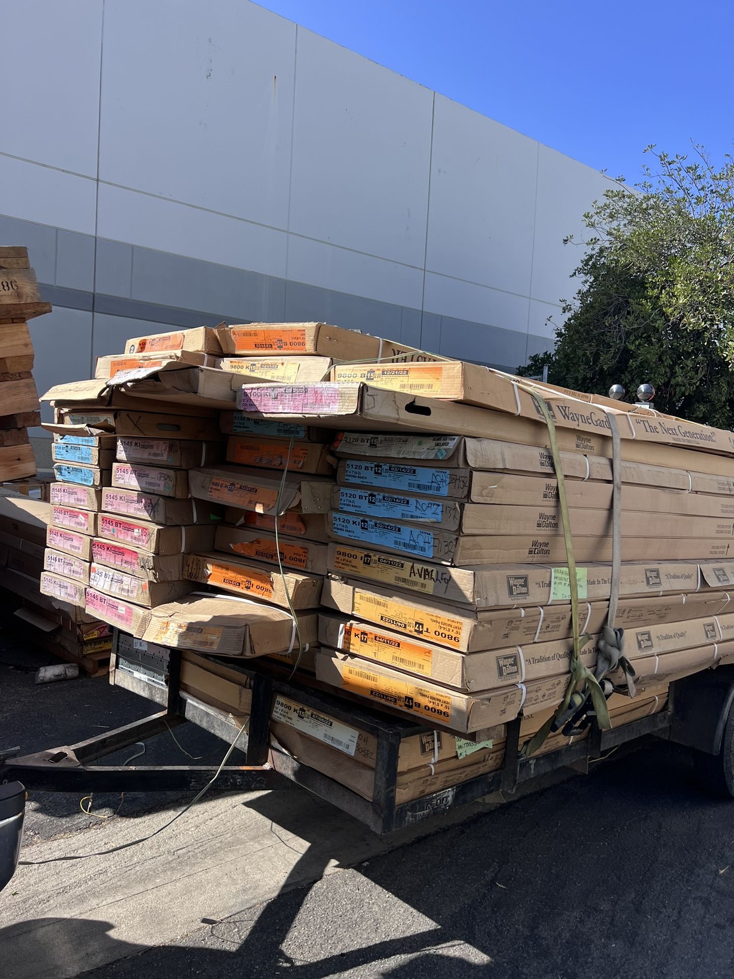 New 8x7 Single Car Garage Doors