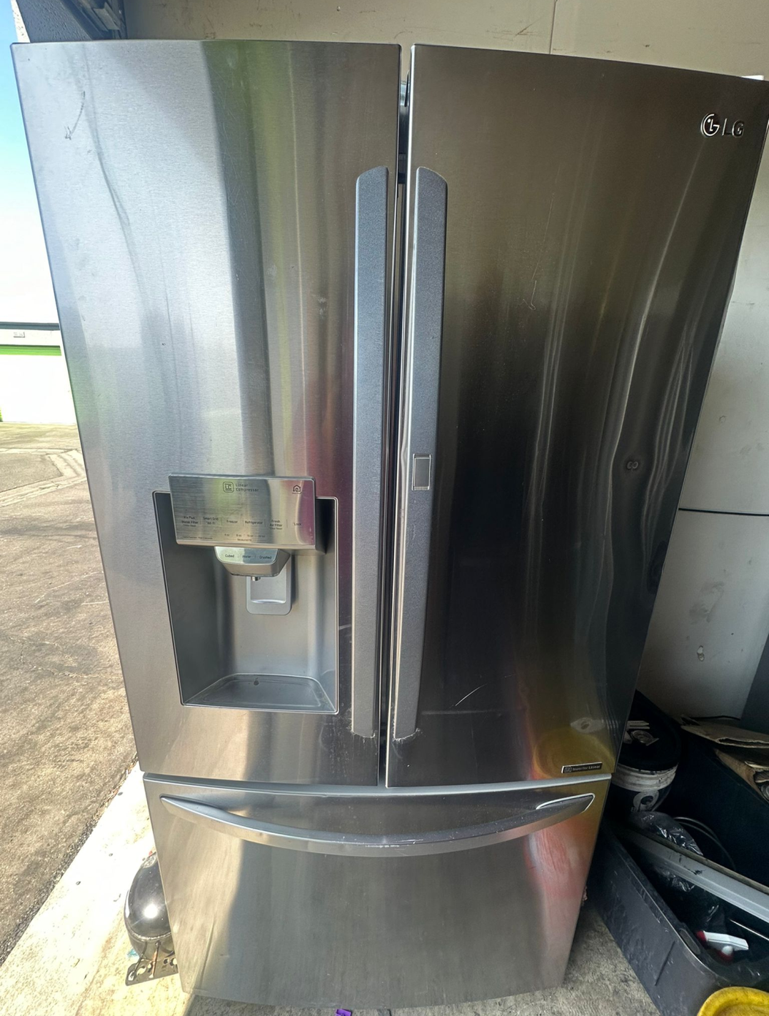 LG 3-Door French Door Refrigerator Stainless Steel