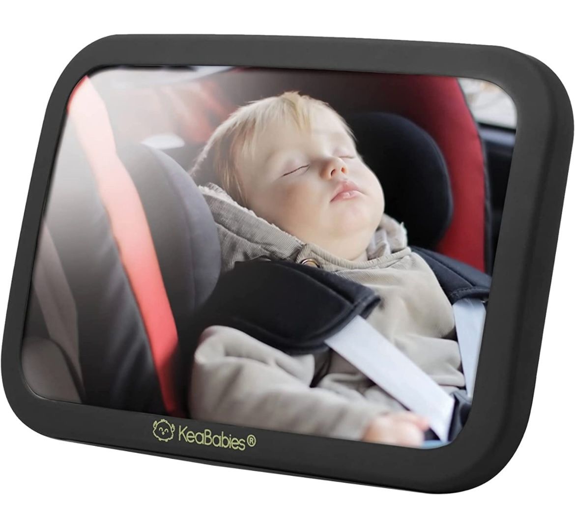 Baby Car Mirror For Car Seat Rear Facing Infant Safety Baby Car Seat Mirror Wide Shatterproof