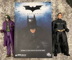 The Dark Knight Collector Figure Lot — 3 Figures