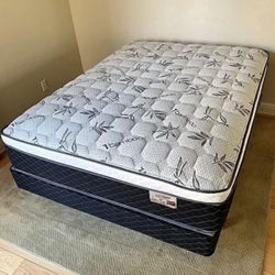 Full Size Mattress Pillow Top Bamboo Brand New 