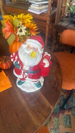 Santa Claus cookie jar