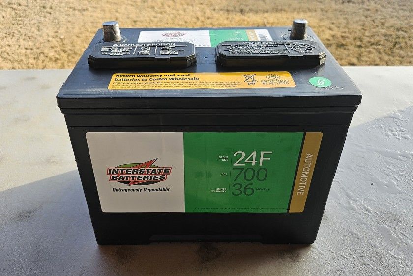 Car Battery Size 24F