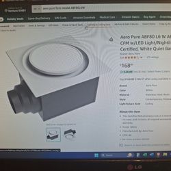 Aero Pure Ceiling Mount Fan