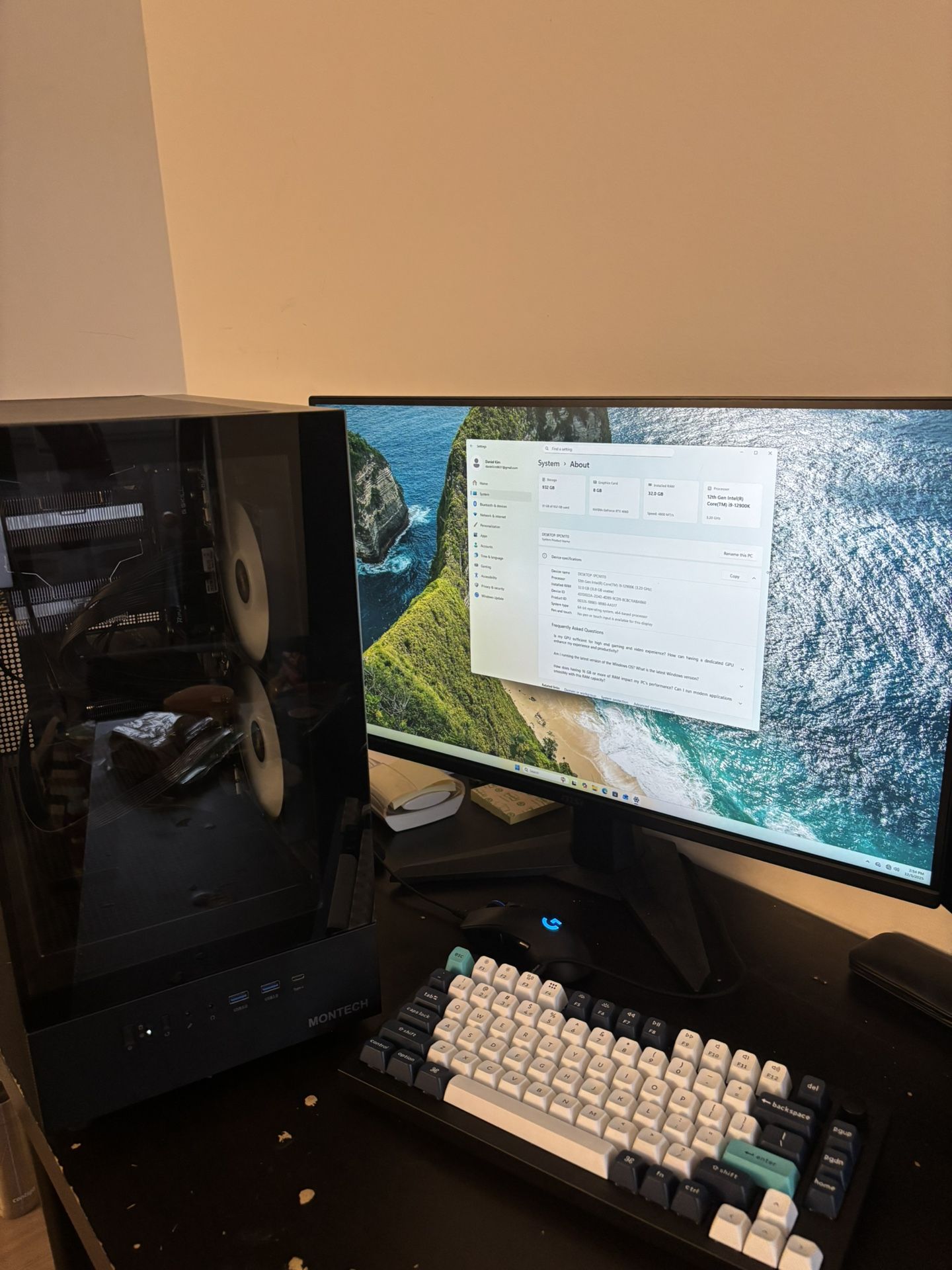 i9-12900K + RTX 4060 8GB Mini Gaming PC – 32GB RAM, 1TB NVMe, Compact & Fast