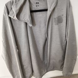 Uniqlo Pocketable UV Protection Parka Gray S