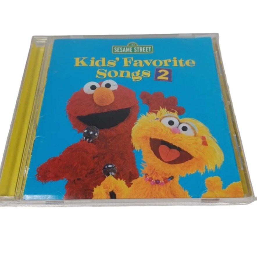 Sesame Street Kids Favorite Songs 2 CD Childrens Music Elmo Zoe Cookie Monster