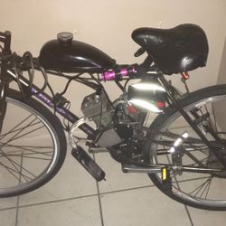 Gas Bike Very Fast And Dependable 