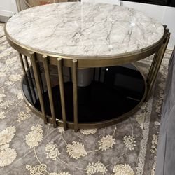 Round Center Coffee Table 