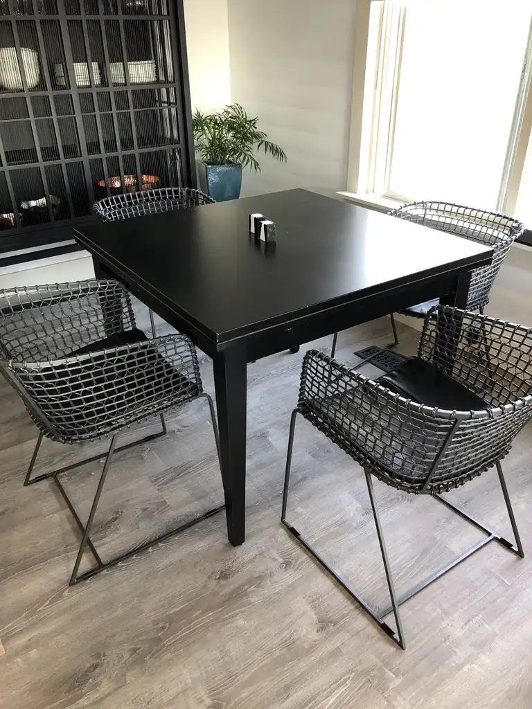 Crate and Barrel Italian Extension Dining Table