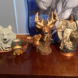 Large Ceramic Statues  Hand Painted 