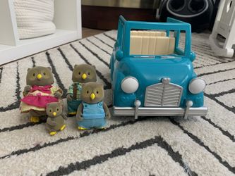 Lil Woodzeez Owl Family Figurines