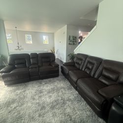 Leather Sofa In Good Conditions 