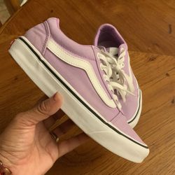 Light Purple Vans Size 6 