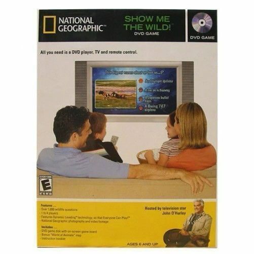 National Geographic Show Me The Wild! DVD Game