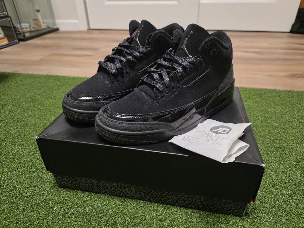 Jordan 3 Black Cat