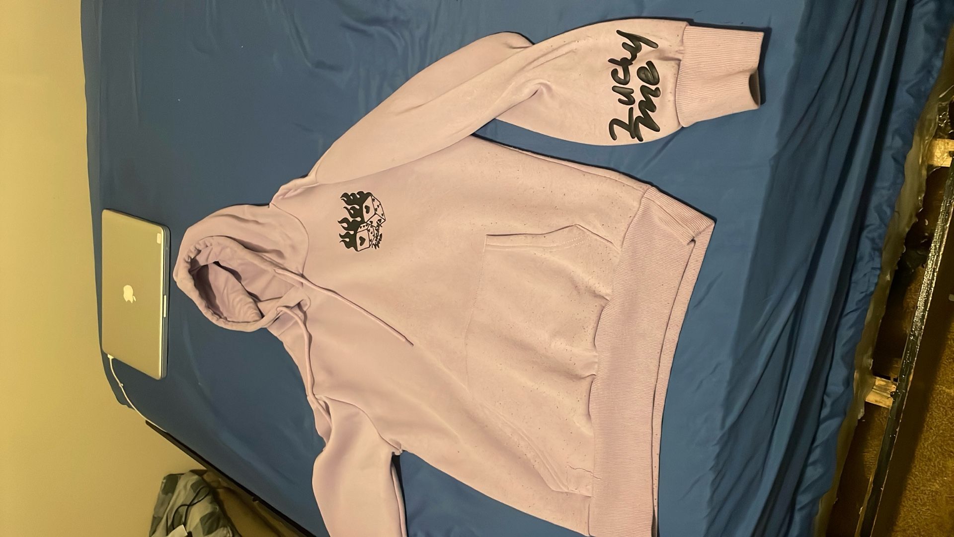 Lucky Me Purple Hoodie 