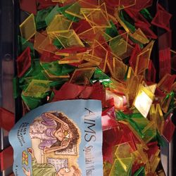 #Vintage Teaching Math/Geometry Plastic Shapes