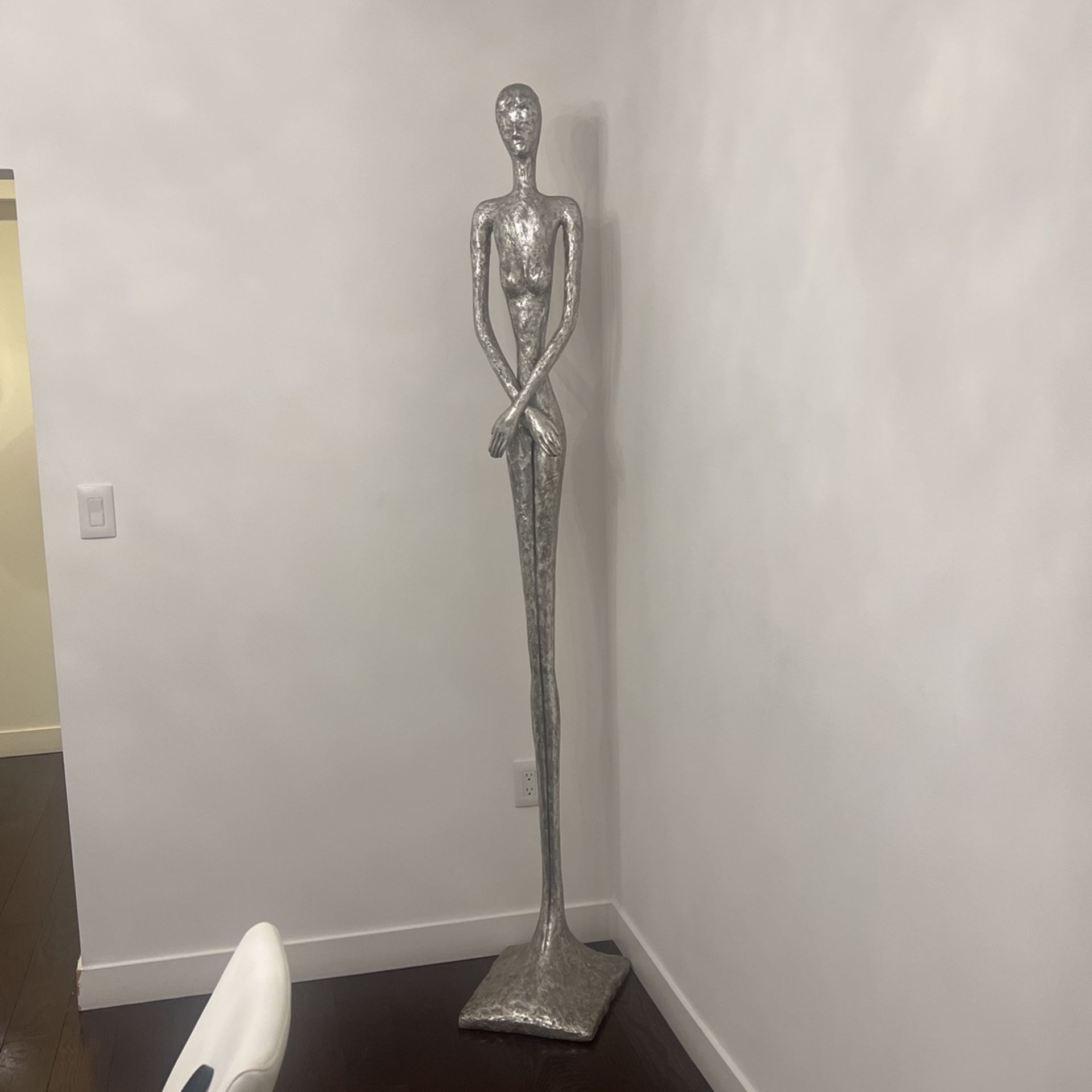 Set of 2 Raymond Waites Male And Female Statue