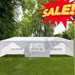 10x30 wedding party tent outdoor canopy tent with 8 side walls white FOR SALE 