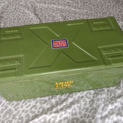 Mega Bloks Vintage Metal Ammo Case