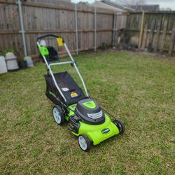 Used Cord Electric Push Lawn Mower 20"