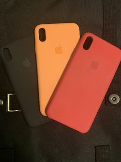 Apple Silicone Cases for iPhone XS Max