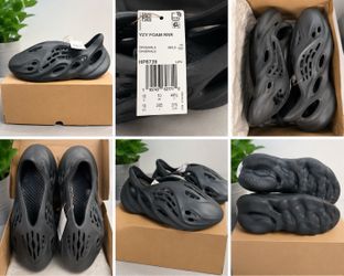 Brand New Adidas Yeezy Foam Runner Carbon - Size 10 Men’s