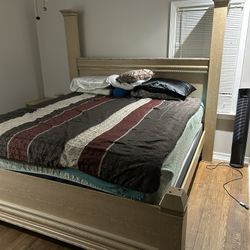 Bed Frame Dresser Two Nightstands 