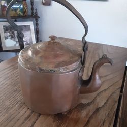 Vintage Persian Copper Teapot